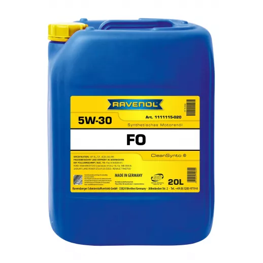  FO SAE 5W-30 20 л