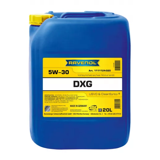  DXG SAE 5W-30 20 л