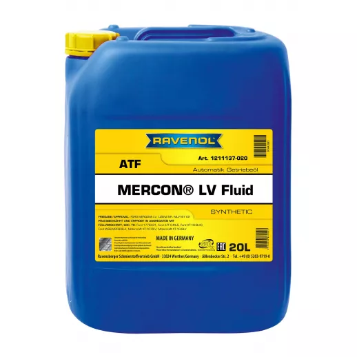  ATF MERCON LV 20 л